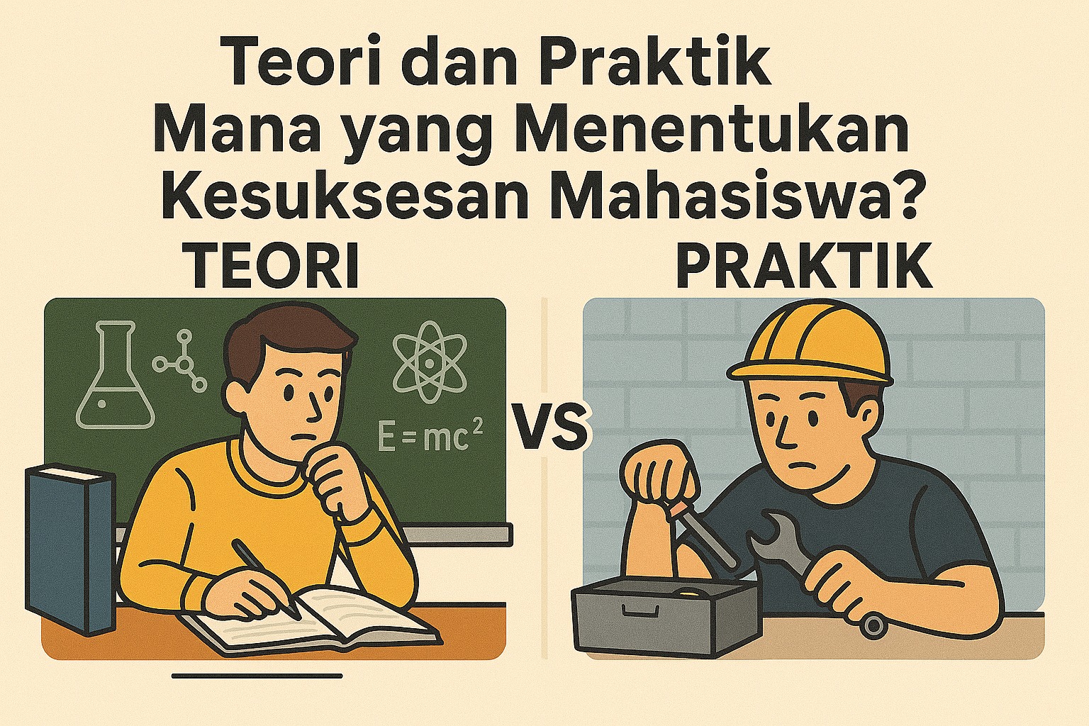 Teori dan Praktik Mana yang Menentukan Kesuksesan Mahasiswa?