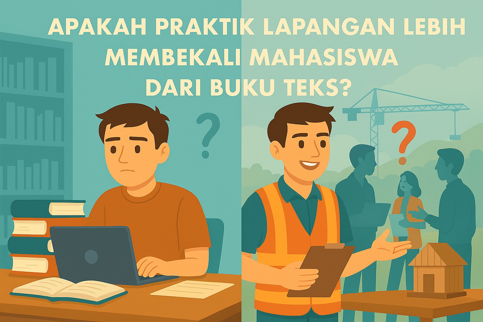 Apakah Praktik Lapangan Lebih Membekali Mahasiswa dari Buku Teks?