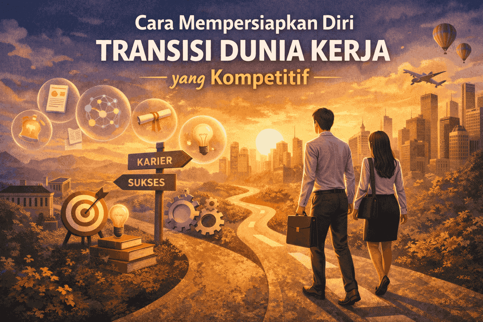 Cara Mempersiapkan Diri Menghadapi Transisi Dunia Kerja yang Kompetitif