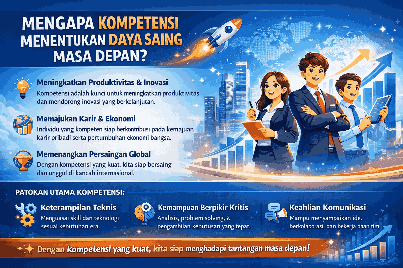 MENGAPA KOMPETENSI MENENTUKAN DAYA SAING MASA DEPAN?
