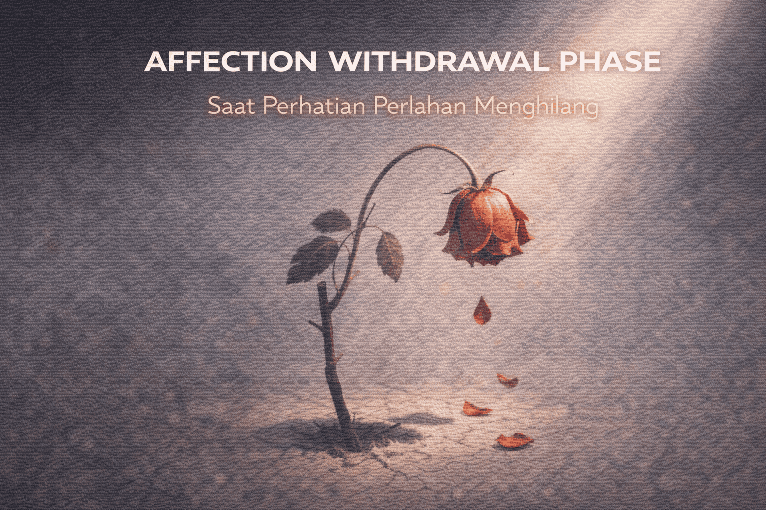 Affection Withdrawal Phase Saat Perhatian Perlahan Menghilang