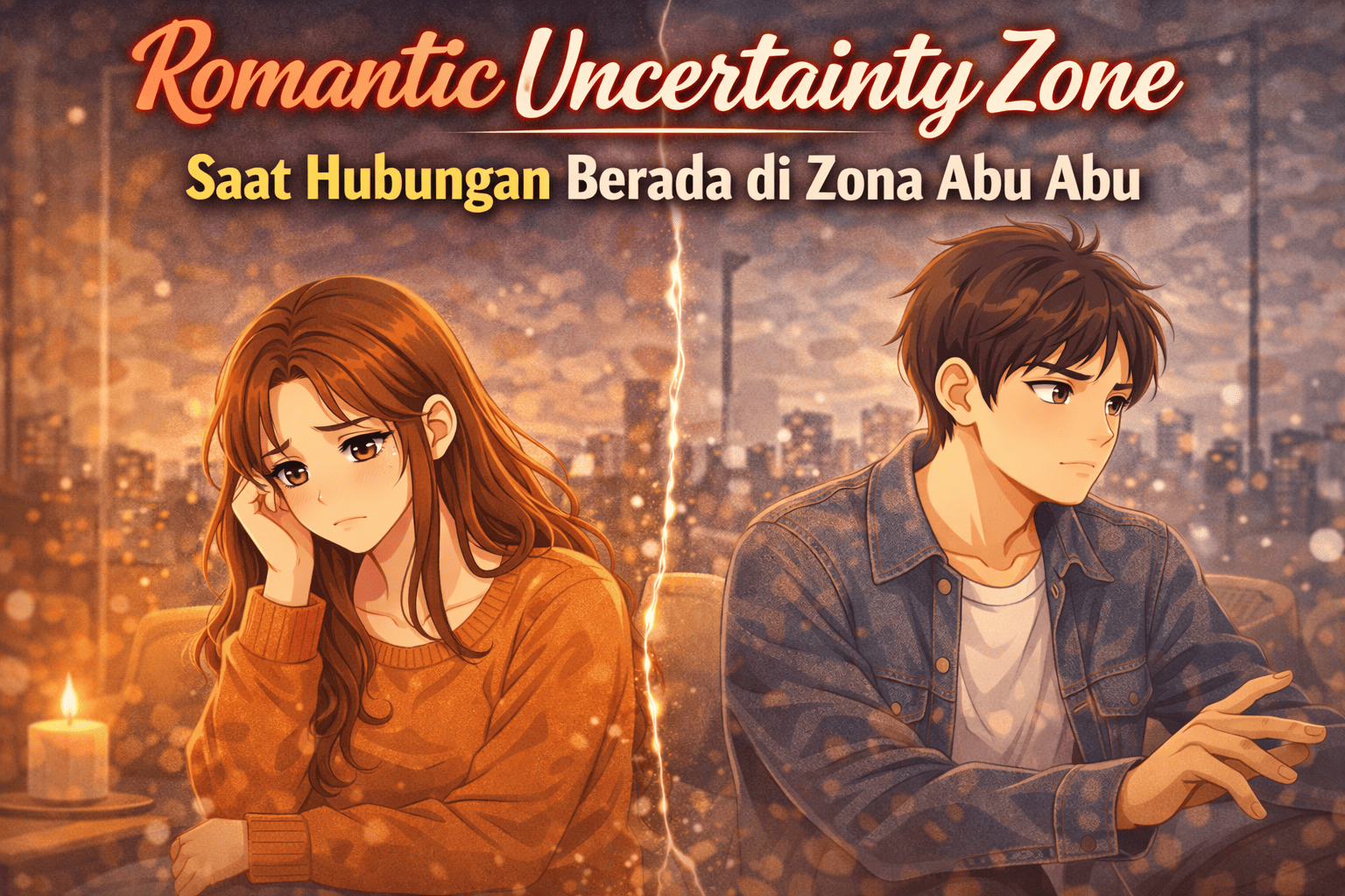 Romantic Uncertainty Zone Saat Hubungan Berada di Zona Abu Abu