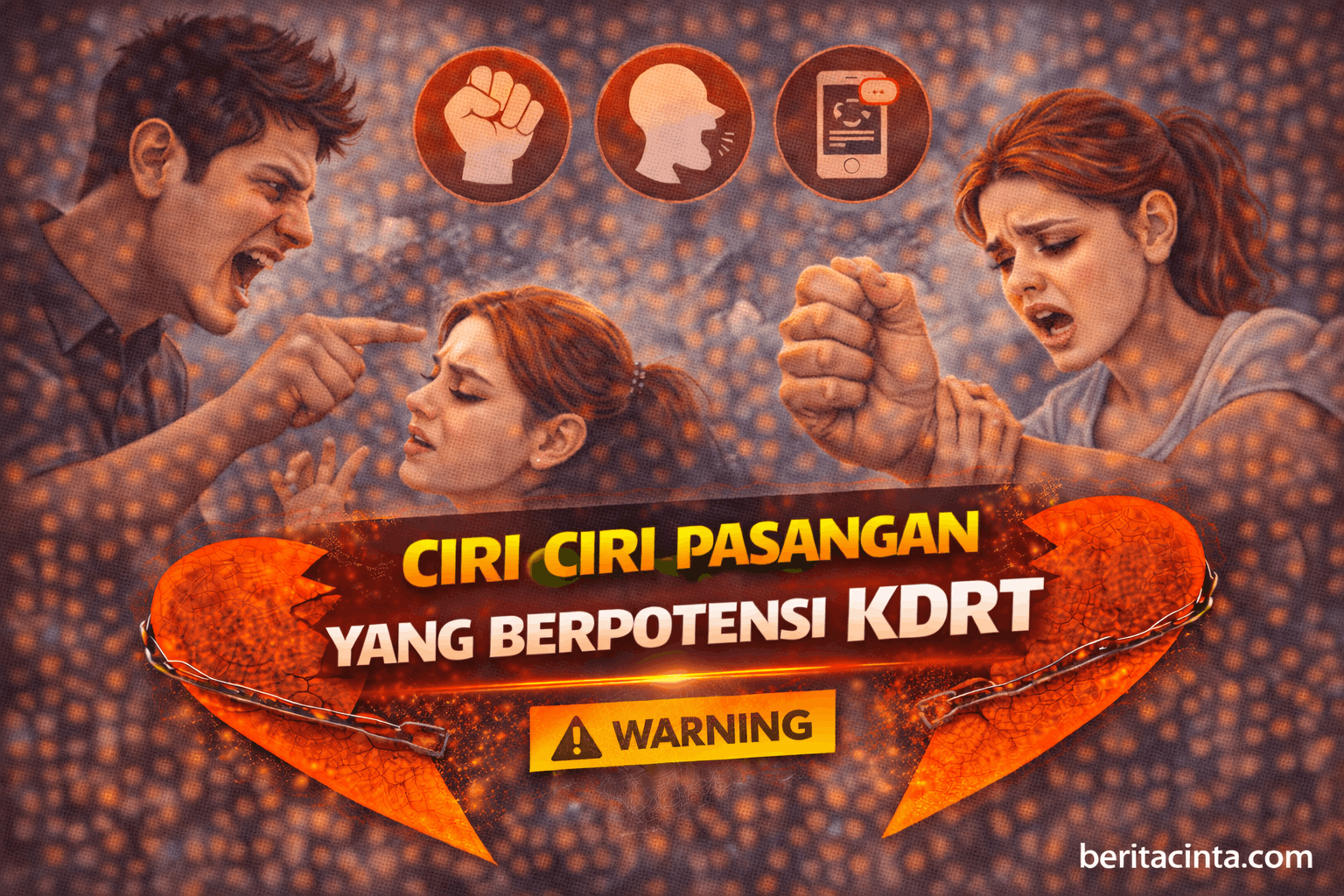 Ciri Ciri Pasangan yang Berpotensi KDRT