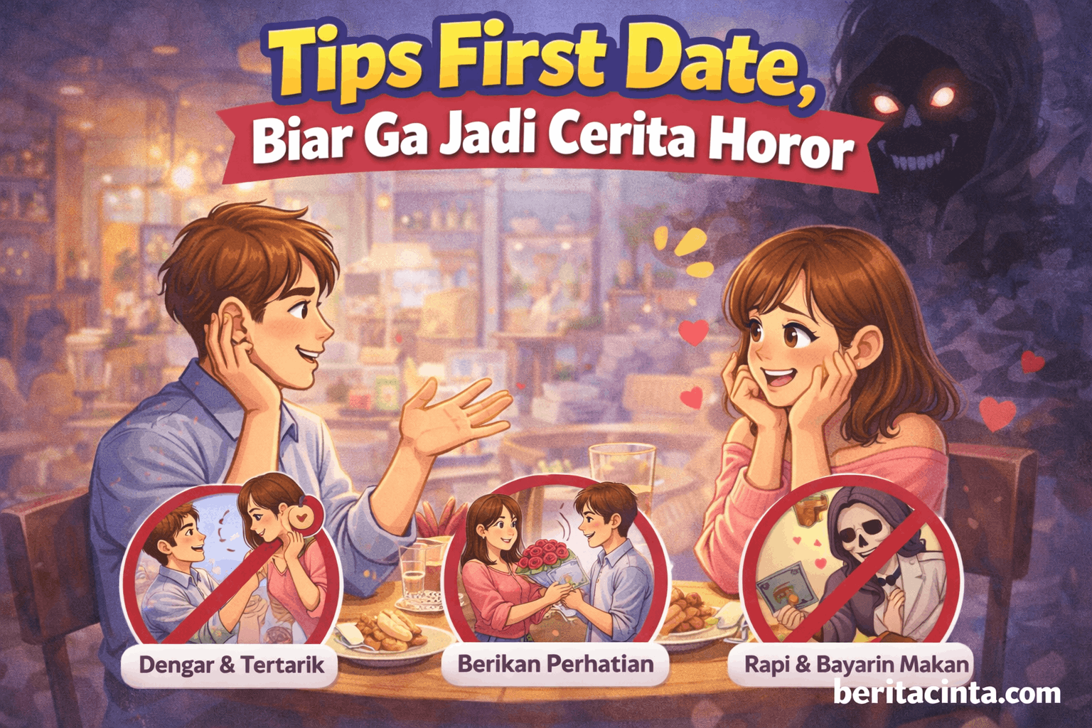 Tips First Date Biar Gak Jadi Cerita Horor