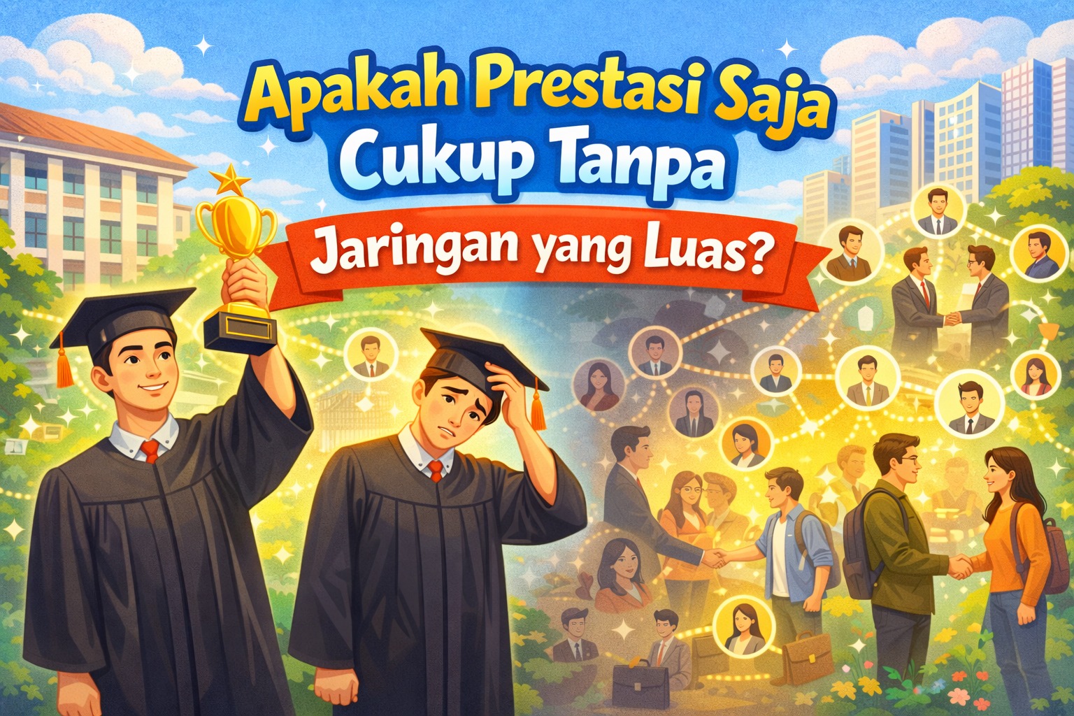 Apakah Prestasi Saja Cukup Tanpa Jaringan yang Luas?