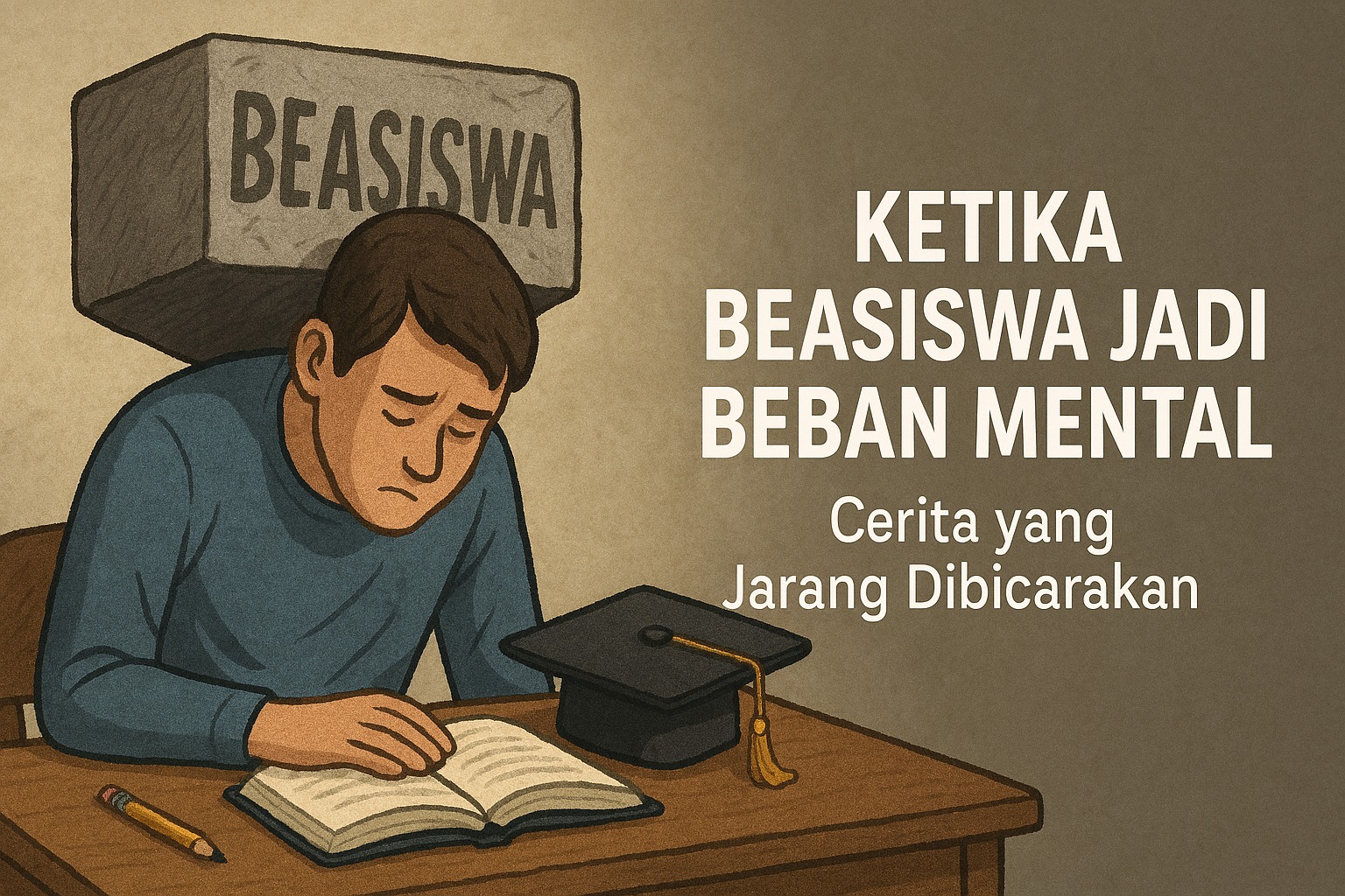 Ketika Beasiswa Jadi Beban Mental Cerita yang Jarang Dibicarakan