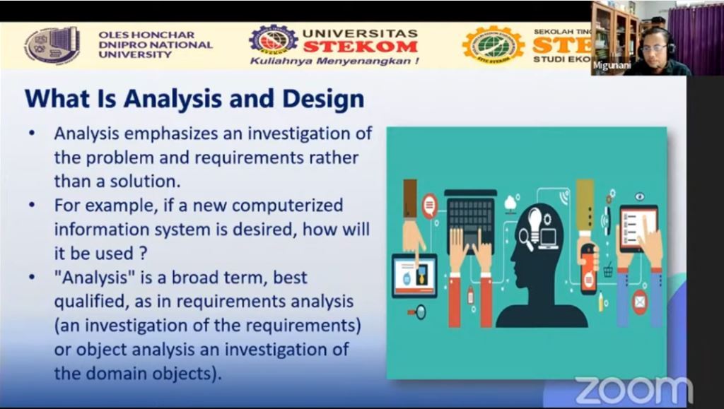 Visiting Lecturer from STEKOM University with Oles Honchar Dnipro National University (Ukraine) part 1