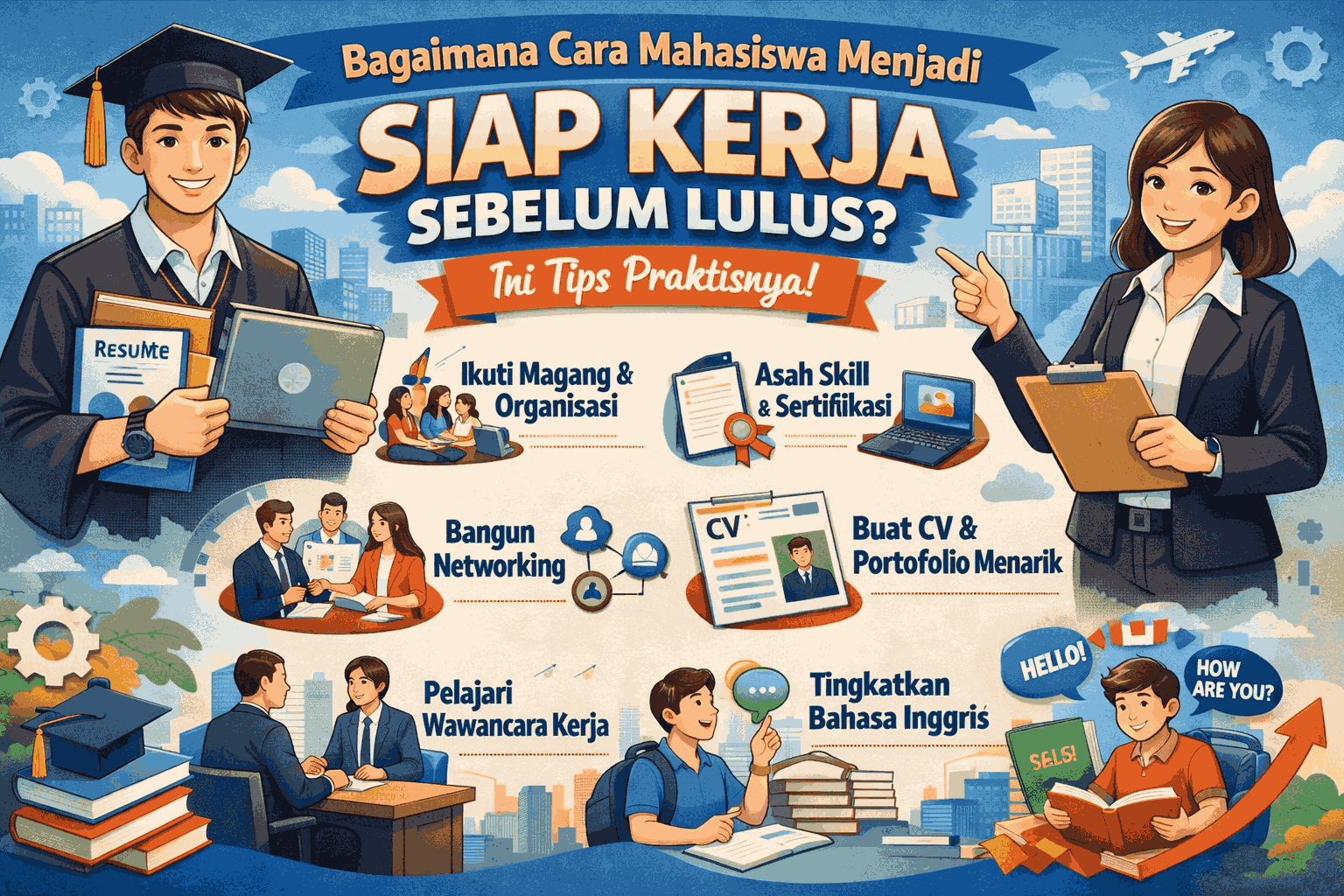 Bagaimana Cara Mahasiswa Menjadi Siap Kerja Sebelum Lulus? Ini Tips Praktisnya!