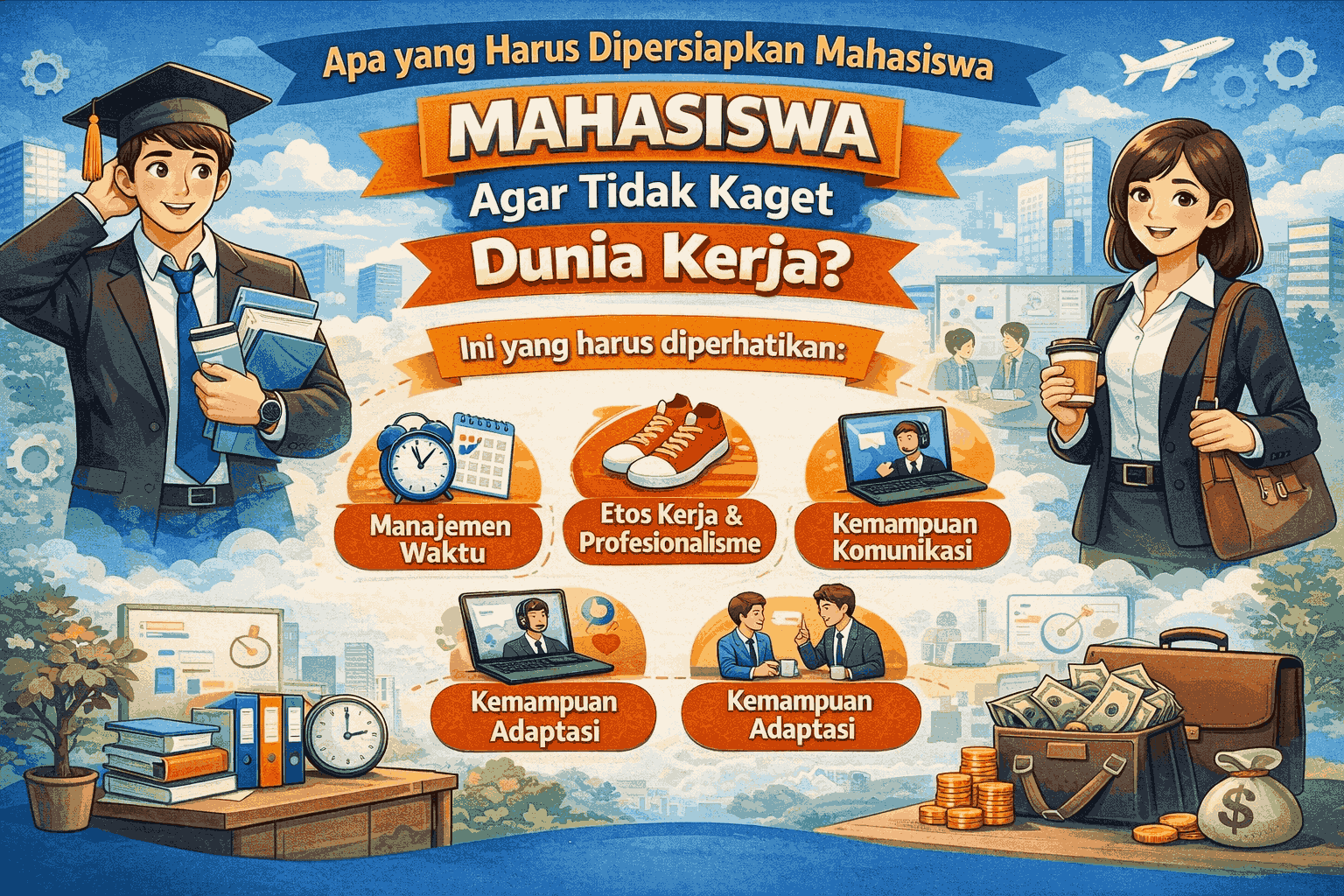 Apa yang Harus Dipersiapkan Mahasiswa Agar Tidak Kaget Dunia Kerja?