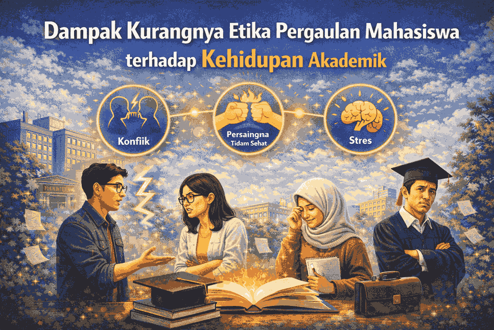 Dampak Kurangnya Etika Pergaulan Mahasiswa terhadap Kehidupan Akademik