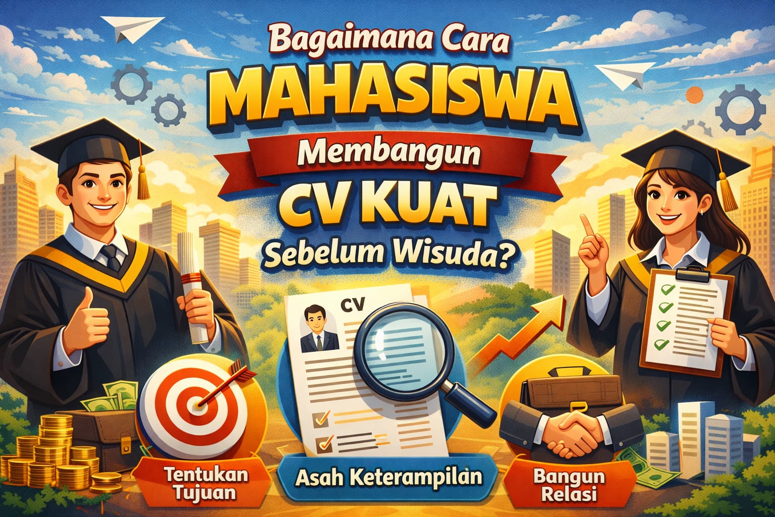 Bagaimana Cara Mahasiswa Membangun CV Kuat Sebelum Wisuda?