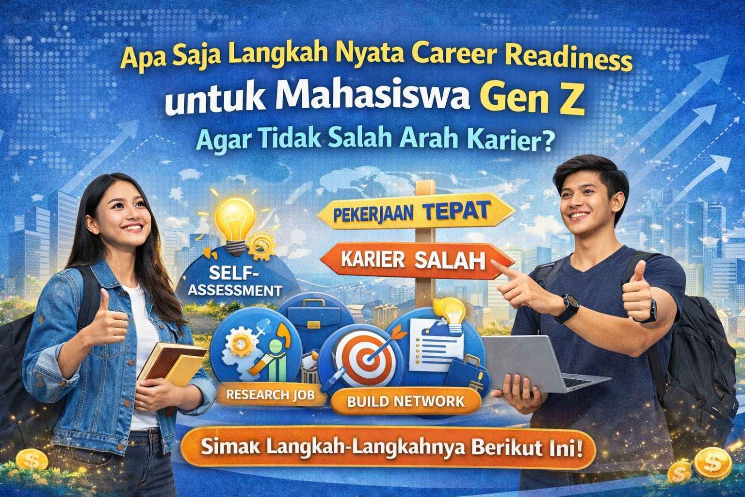 Apa Saja Langkah Nyata Career Readiness untuk Mahasiswa Gen Z Agar Tidak Salah Arah Karier?