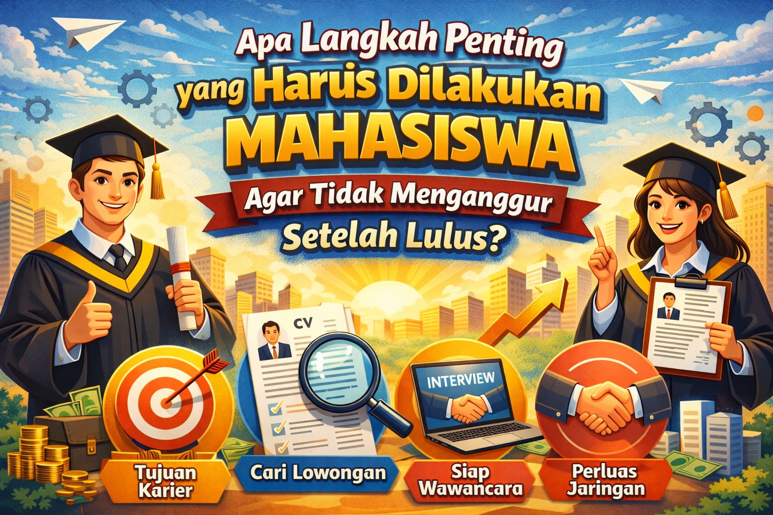 Apa Langkah Penting yang Harus Dilakukan Mahasiswa Agar Tidak Menganggur Setelah Lulus?
