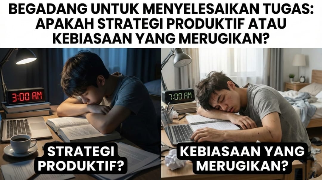 Begadang untuk Menyelesaikan Tugas Apakah Strategi Produktif atau Kebiasaan yang Merugikan?