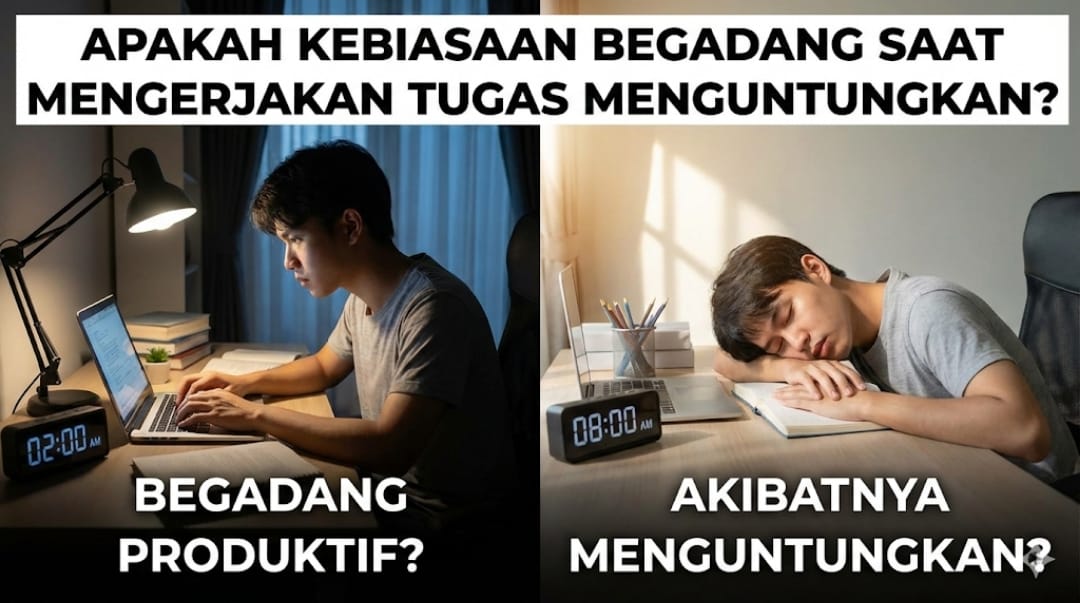 Apakah Kebiasaan Begadang Saat Mengerjakan Tugas Menguntungkan?