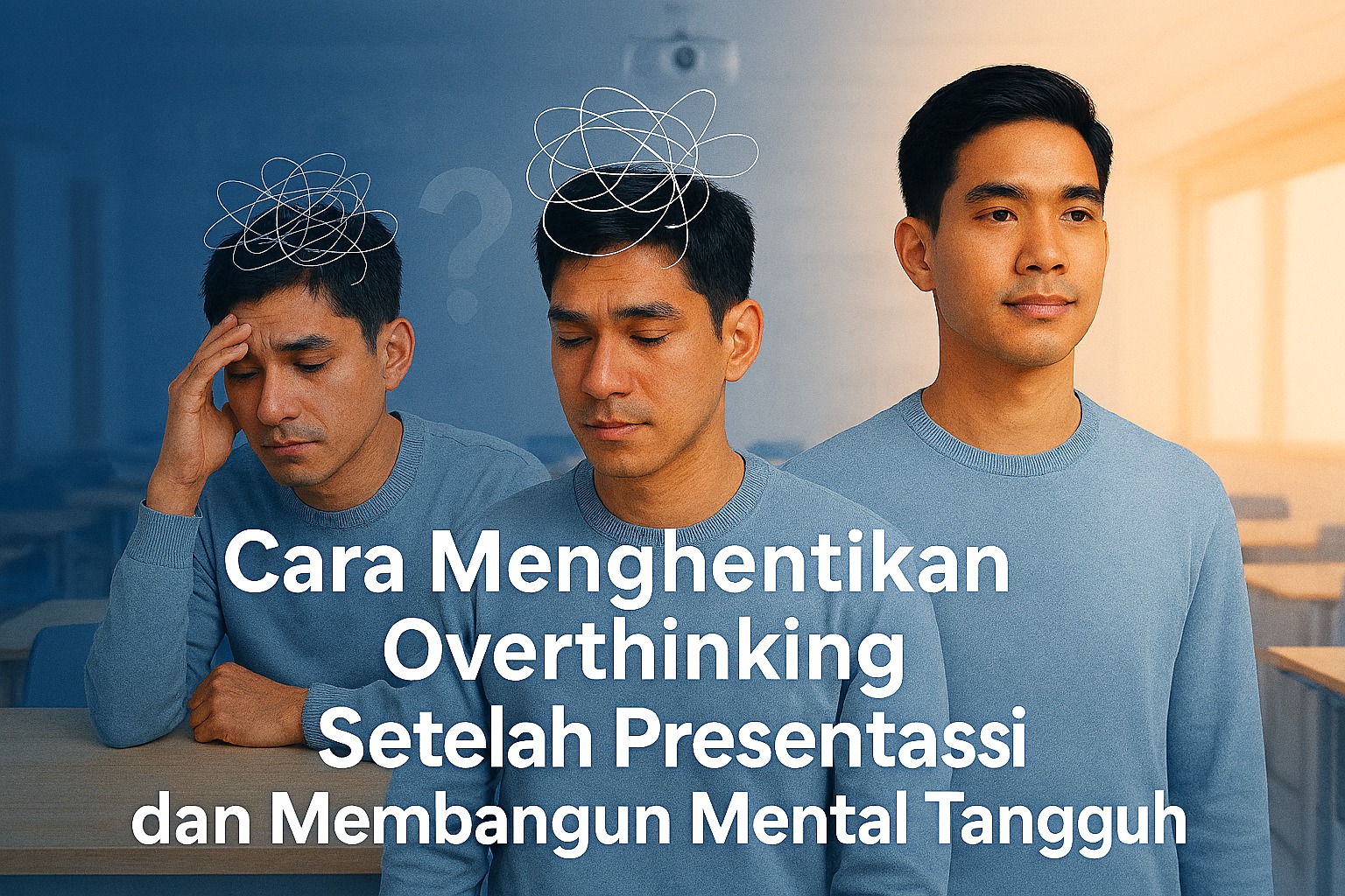 Cara Menghentikan Overthinking Setelah Presentasi dan Membangun Mental Tangguh