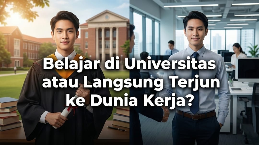Belajar di Universitas atau Langsung Terjun ke Dunia Kerja?