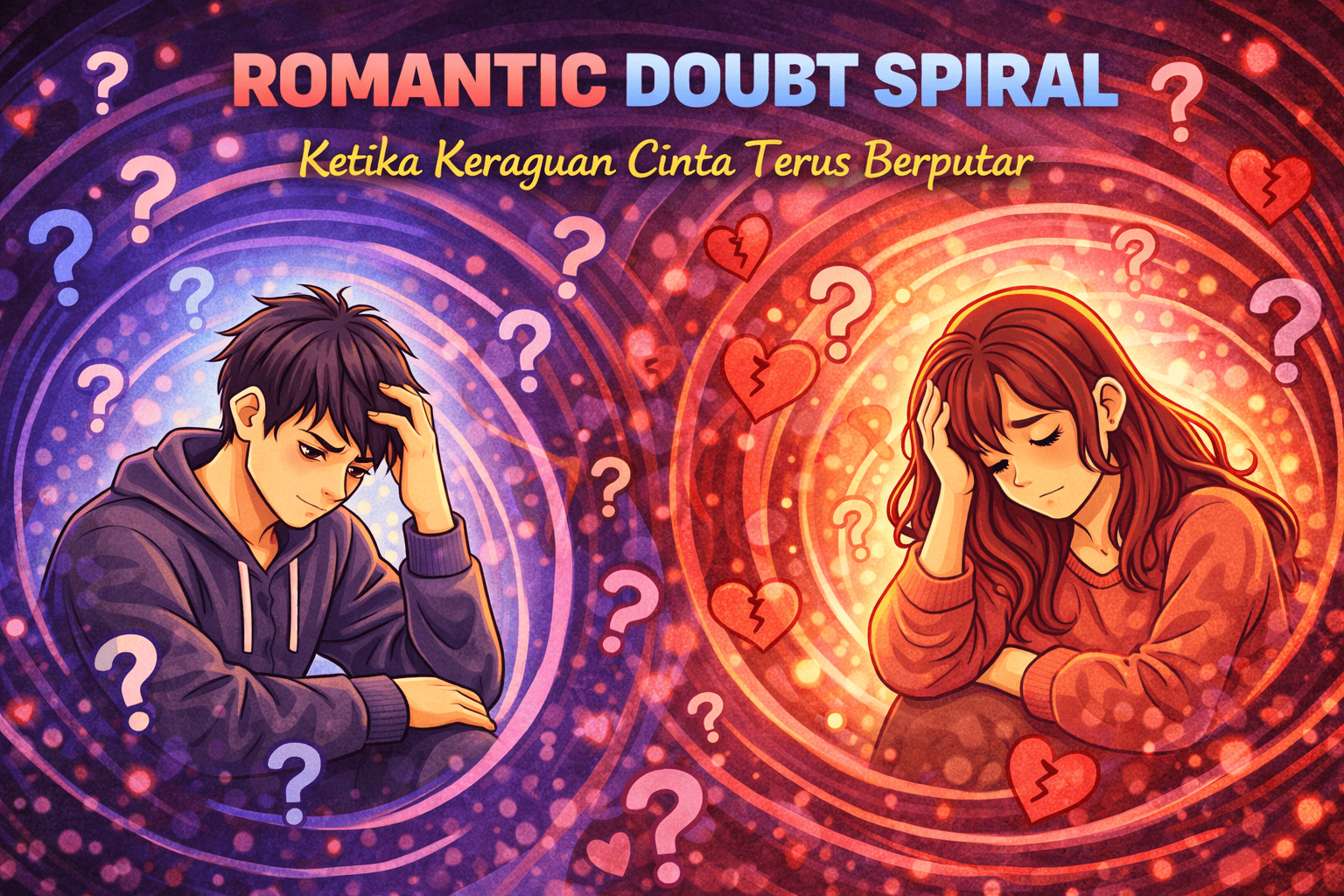 Romantic Doubt Spiral Ketika Keraguan Cinta Terus Berputar