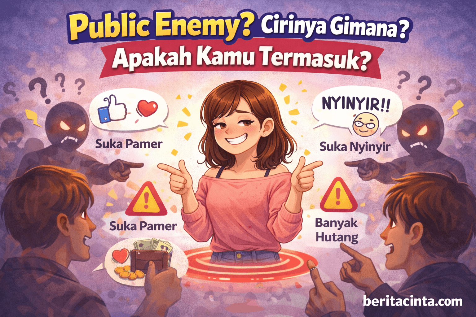 Ciri Public Enemy? Apakah Kamu Termasuk?
