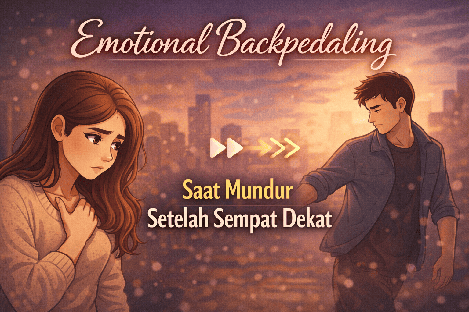Emotional Backpedaling Saat Mundur Setelah Sempat Dekat