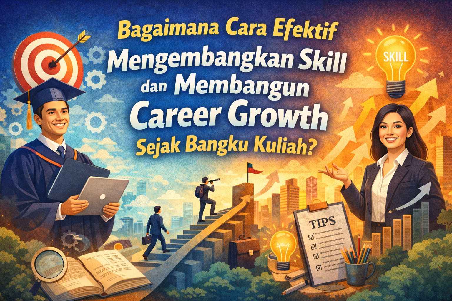 Bagaimana Cara Efektif Mengembangkan Skill dan Membangun Career Growth Sejak Bangku Kuliah?