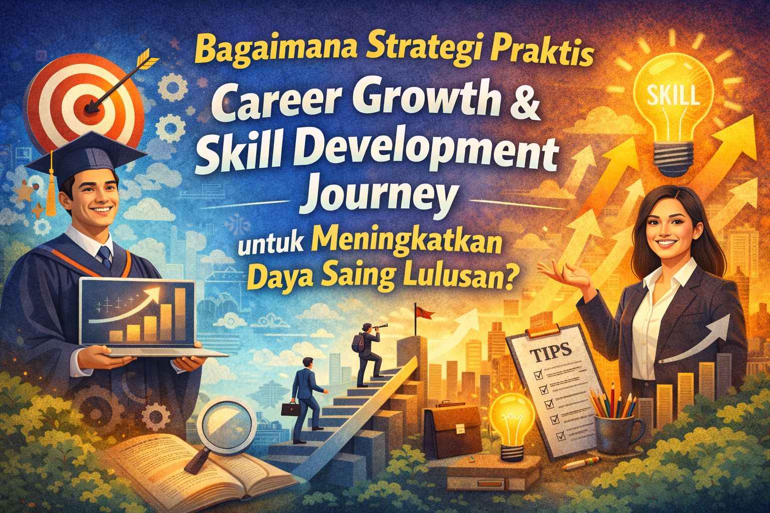 Bagaimana Strategi Praktis Career Growth & Skill Development Journey untuk Meningkatkan Daya Saing Lulusan?