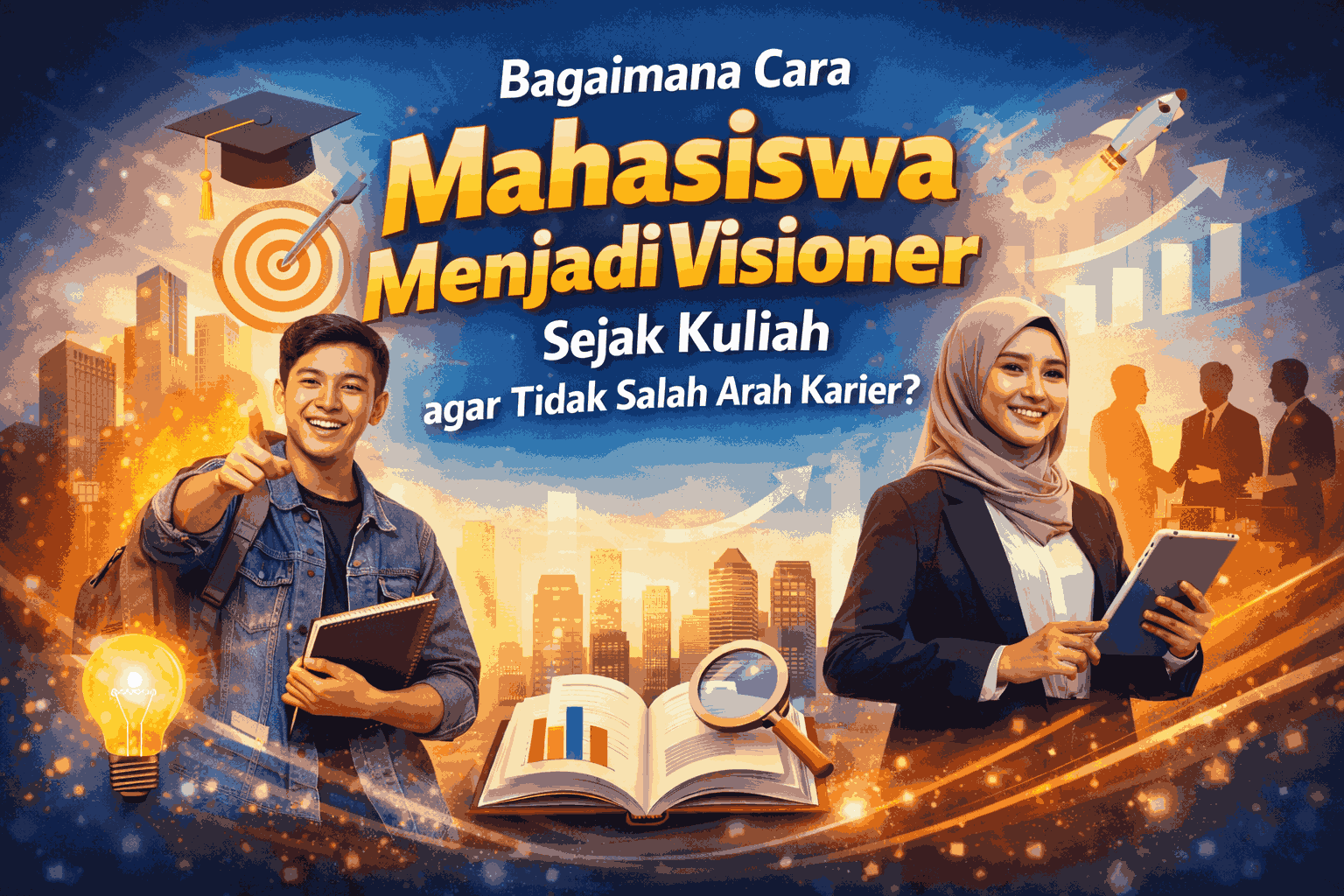 Bagaimana Cara Mahasiswa Menjadi Visioner Sejak Kuliah agar Tidak Salah Arah Karier?
