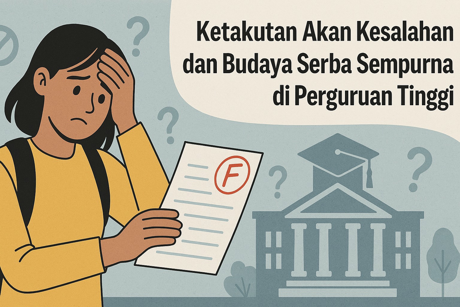 Ketakutan Akan Kesalahan dan Budaya Serba Sempurna di Perguruan Tinggi