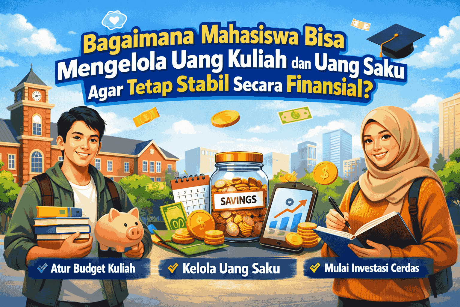 Bagaimana Mahasiswa Bisa Mengelola Uang Kuliah dan Uang Saku Agar Tetap Stabil Secara Finansial?