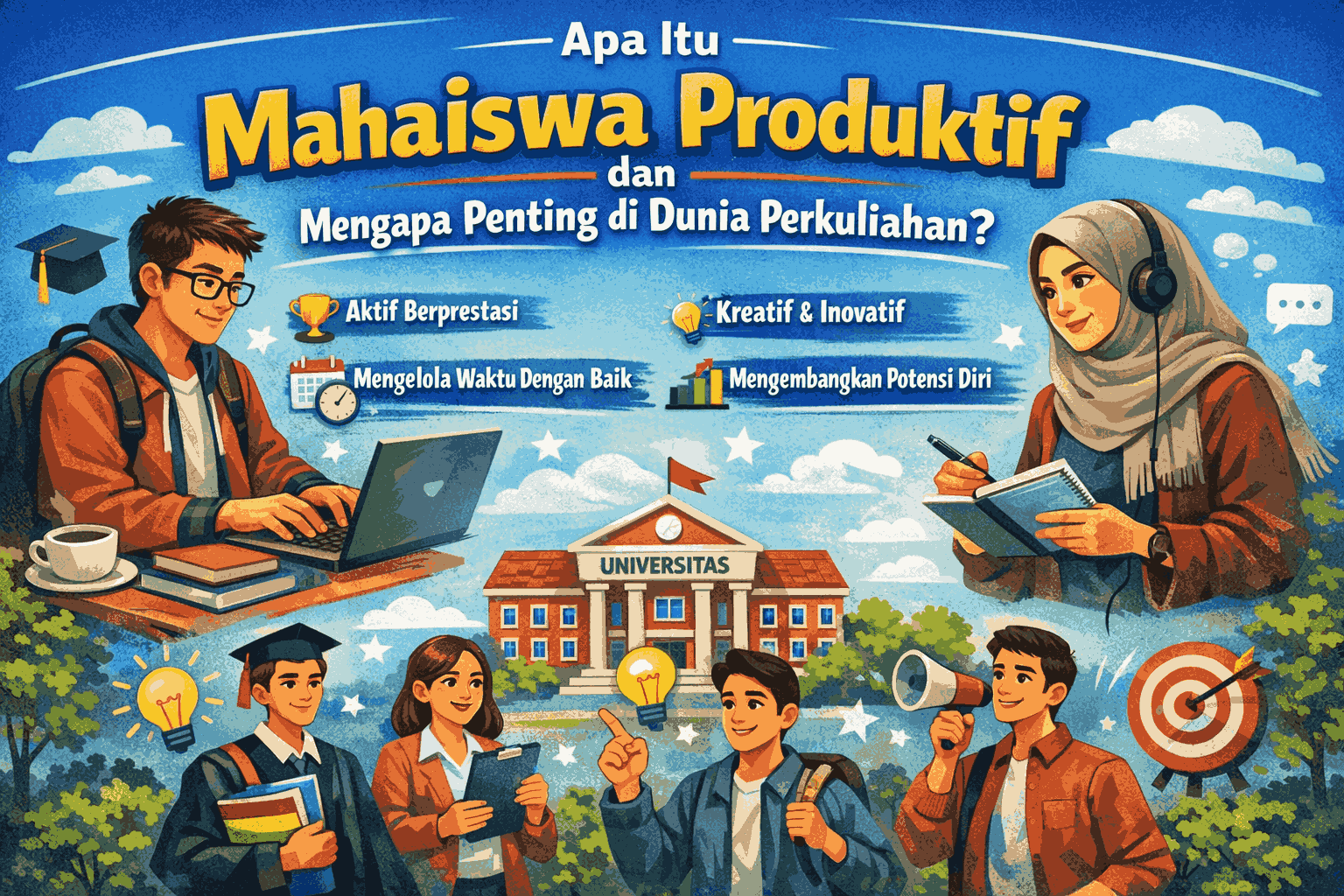 Apa Itu Mahasiswa Produktif dan Mengapa Penting di Dunia Perkuliahan?