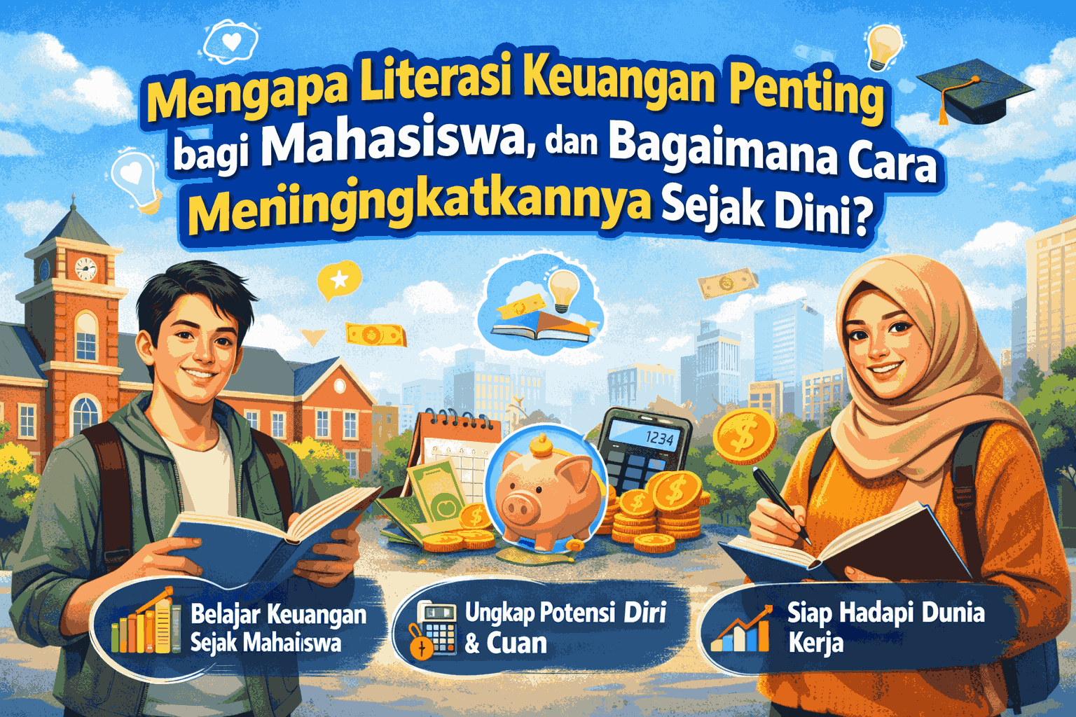 Mengapa Literasi Keuangan Penting bagi Mahasiswa, dan Bagaimana Cara Meningkatkannya Sejak Dini?