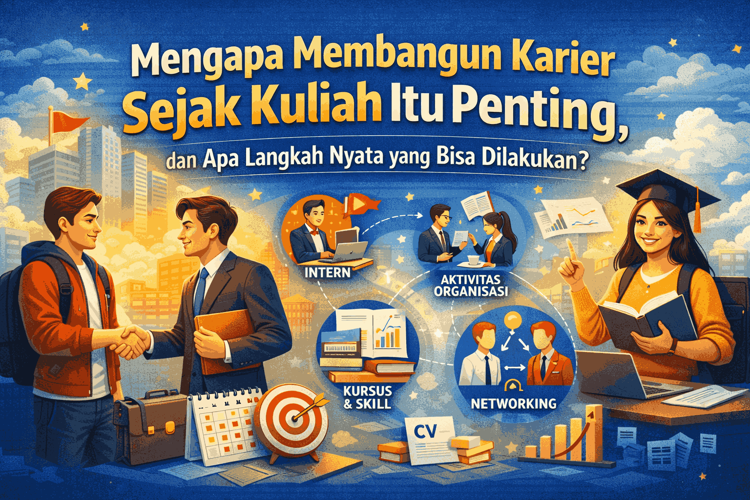 Mengapa Membangun Karier Sejak Kuliah Itu Penting, dan Apa Langkah Nyata yang Bisa Dilakukan?
