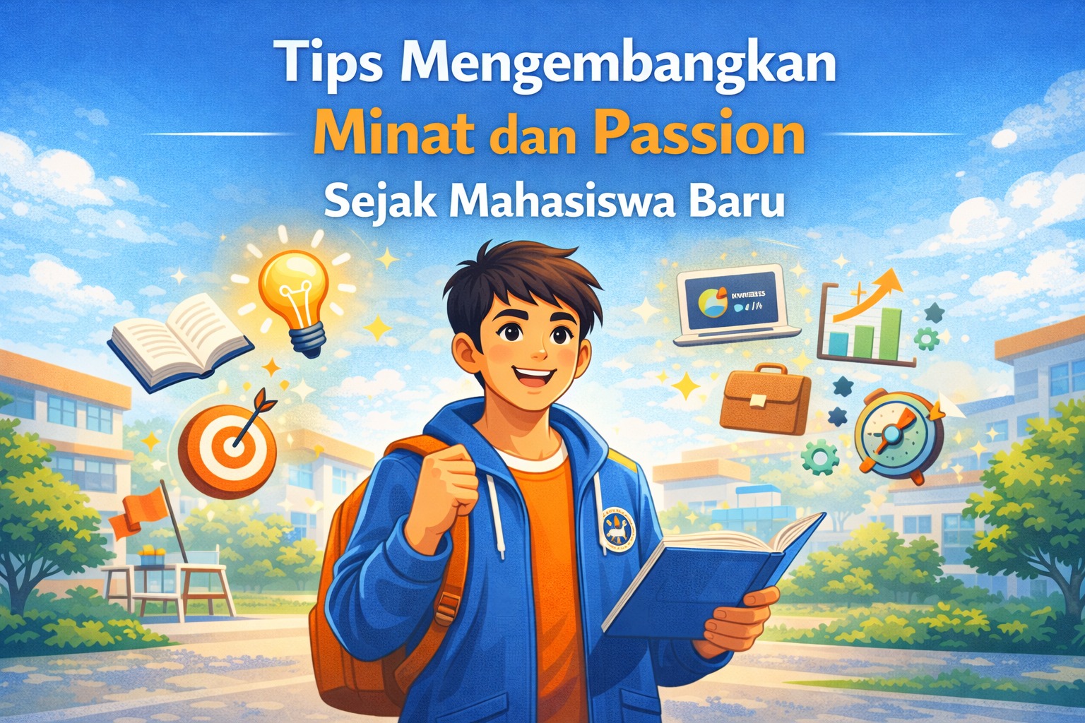 Tips Mengembangkan Minat dan Passion Sejak Mahasiswa Baru