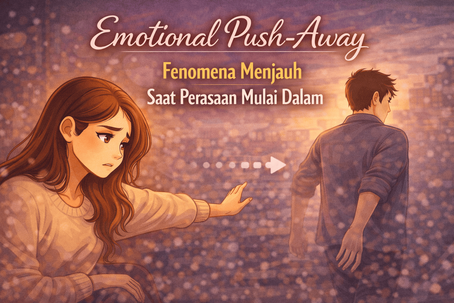 Emotional Push-Away Fenomena Menjauh Saat Perasaan Mulai Dalam