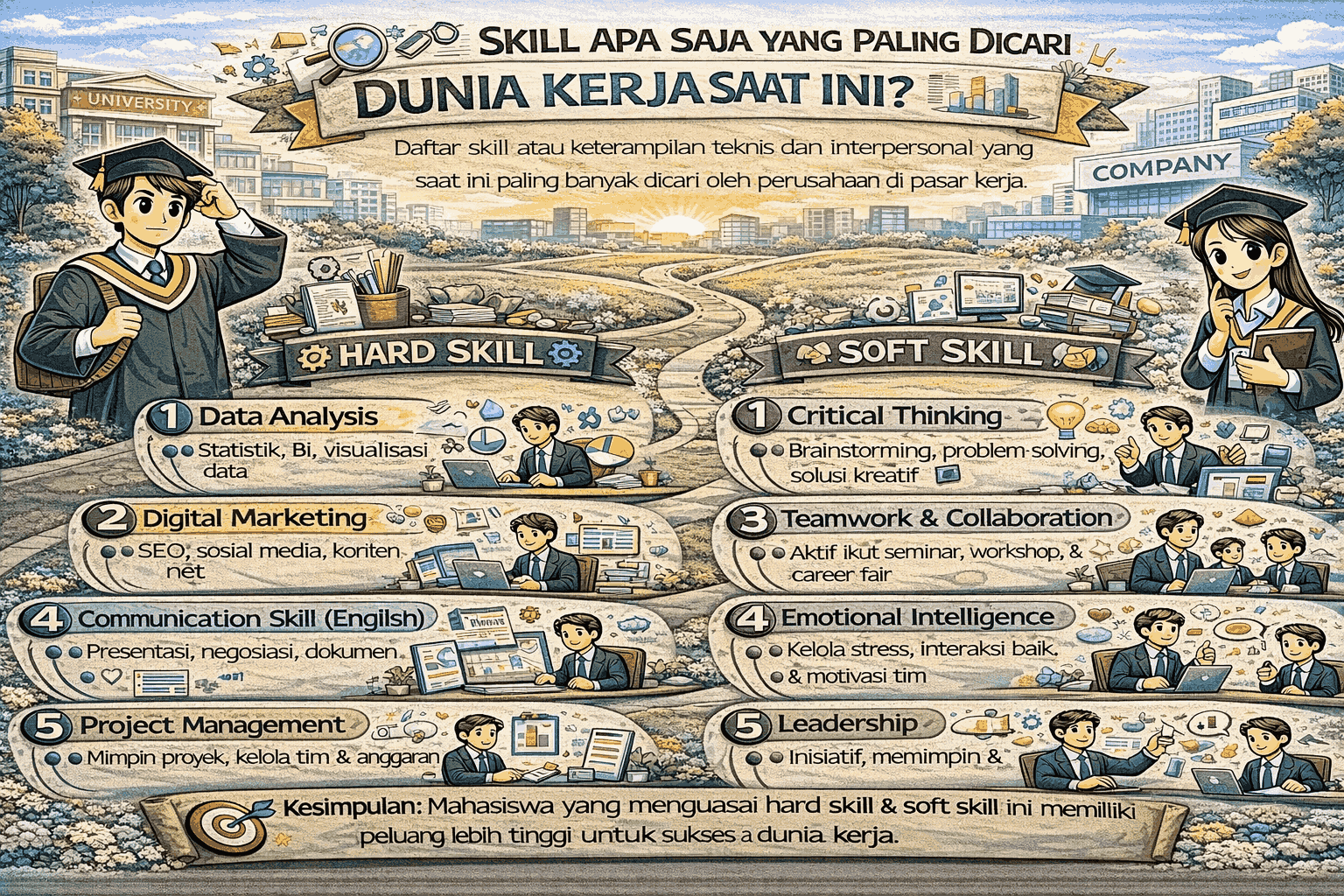 Skill Apa Saja yang Paling Dicari Dunia Kerja Saat Ini