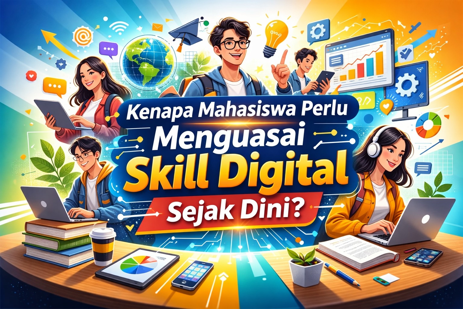 Kenapa Mahasiswa Perlu Menguasai Skill Digital Sejak Dini?