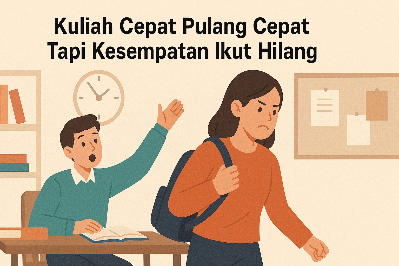 Kuliah Cepat Pulang Cepat Tapi Kesempatan Ikut Hilang