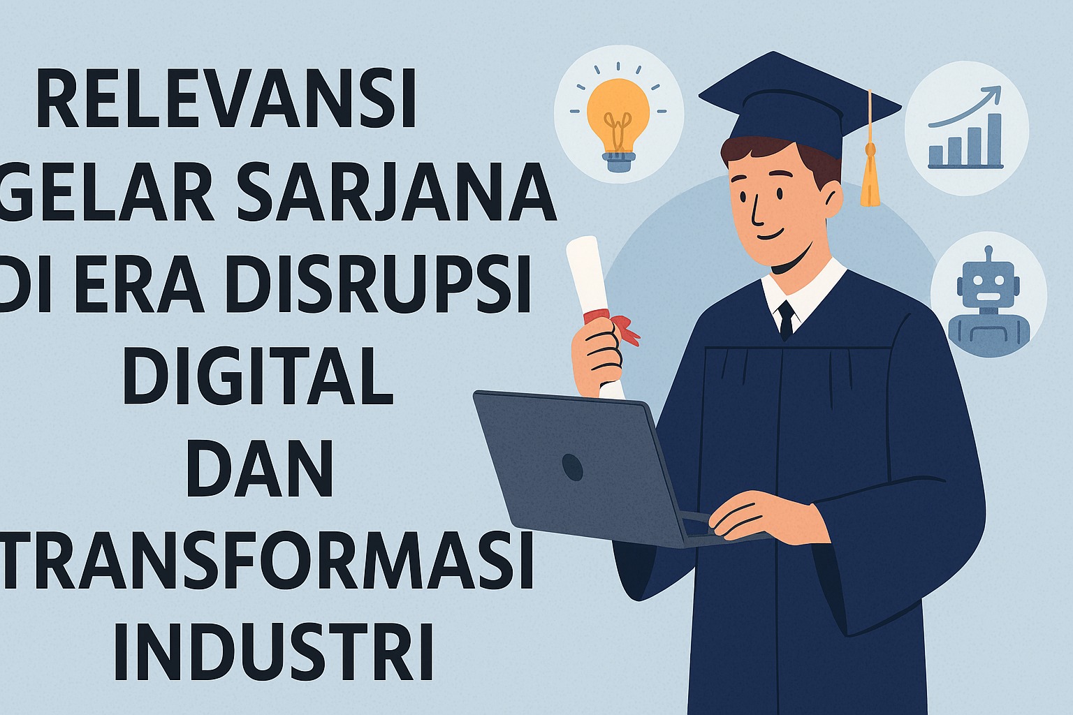 Relevansi Gelar Sarjana di Era Disrupsi Digital dan Transformasi Industri