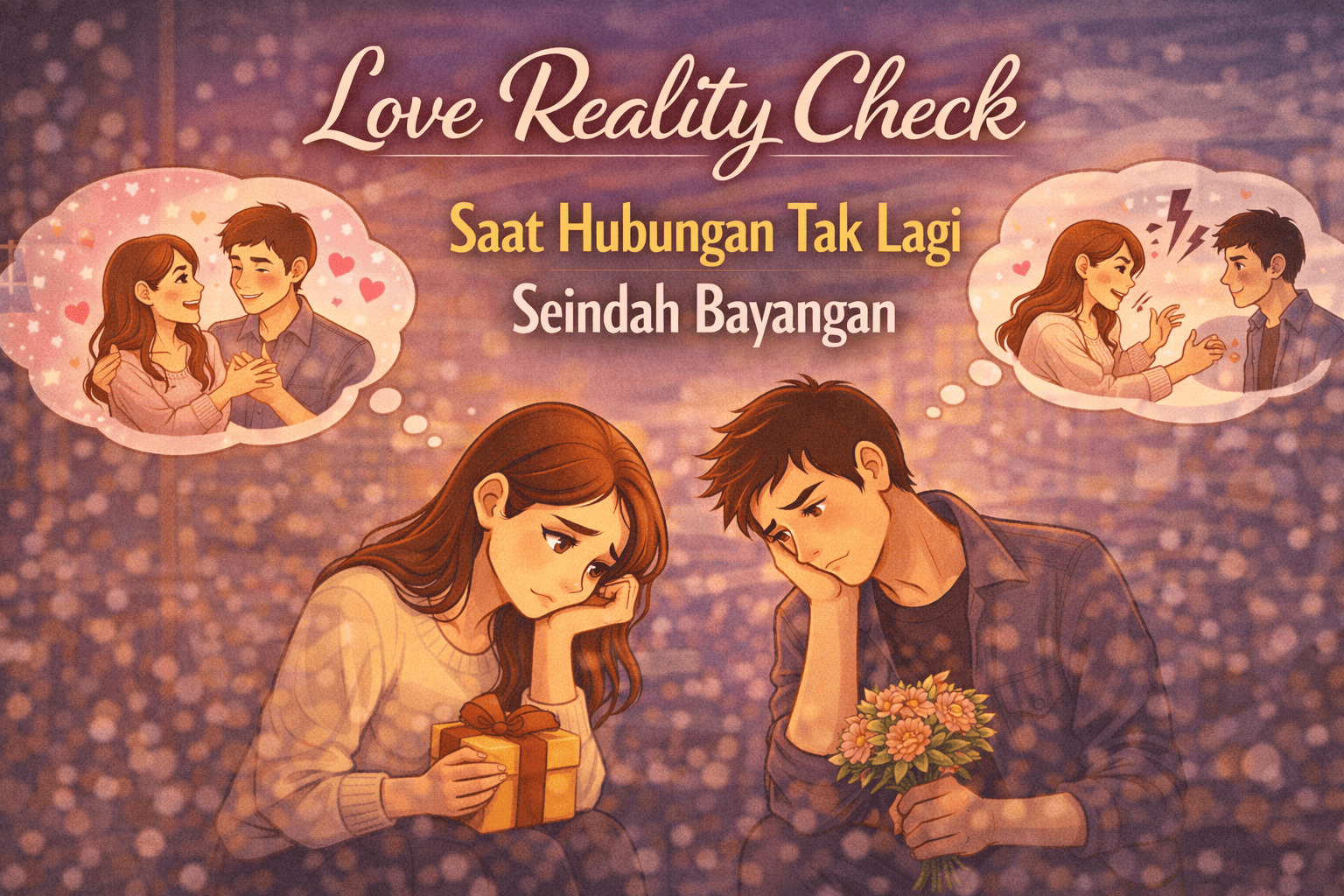 Love Reality Check Saat Hubungan Tak Lagi Seindah Bayangan