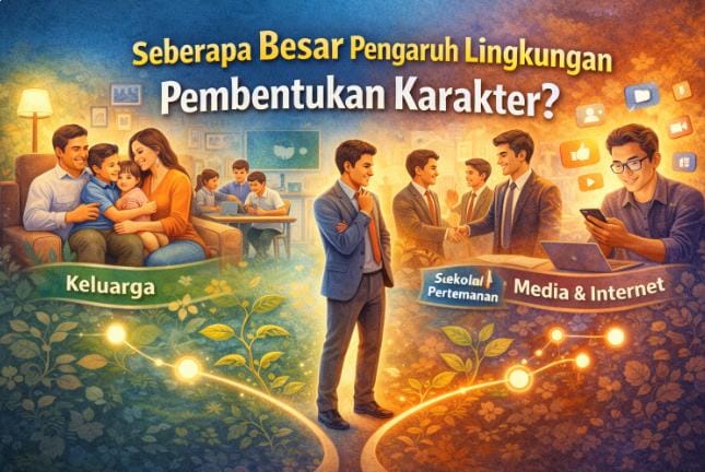 Seberapa Besar Pengaruh Lingkungan terhadap Pembentukan Karakter?