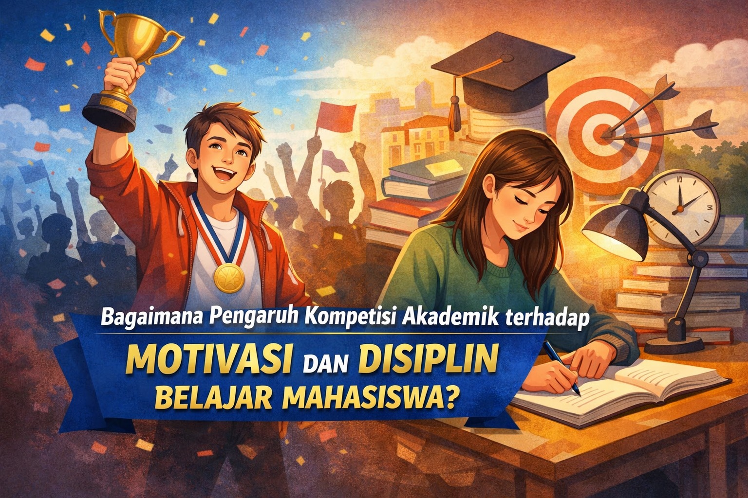 Bagaimana Pengaruh Kompetisi Akademik terhadap Motivasi dan Disiplin Belajar Mahasiswa?