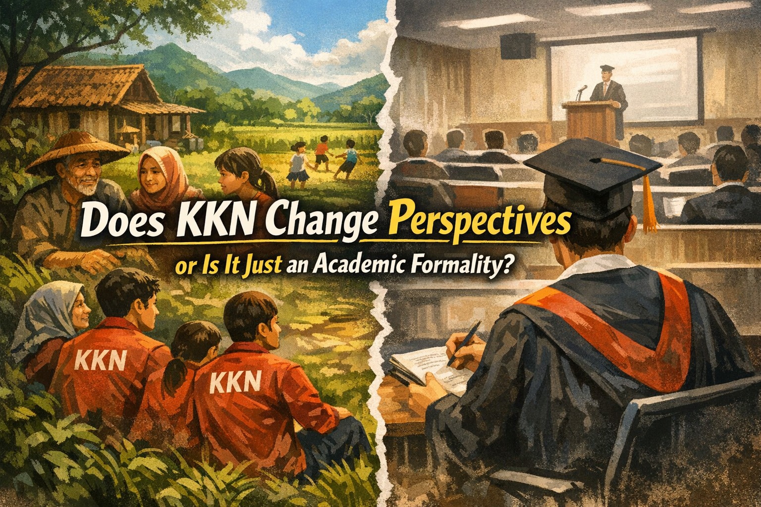 Does KKN Change Perspectives or Is It Just an Academic Formality?