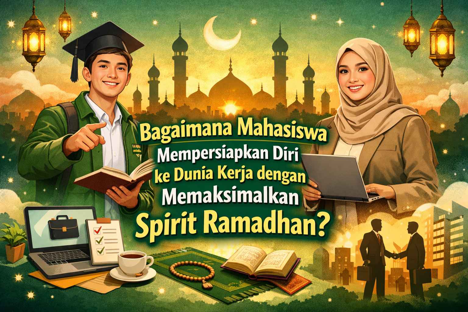 Bagaimana Mahasiswa Mempersiapkan Diri ke Dunia Kerja dengan Memaksimalkan Spirit Ramadhan?