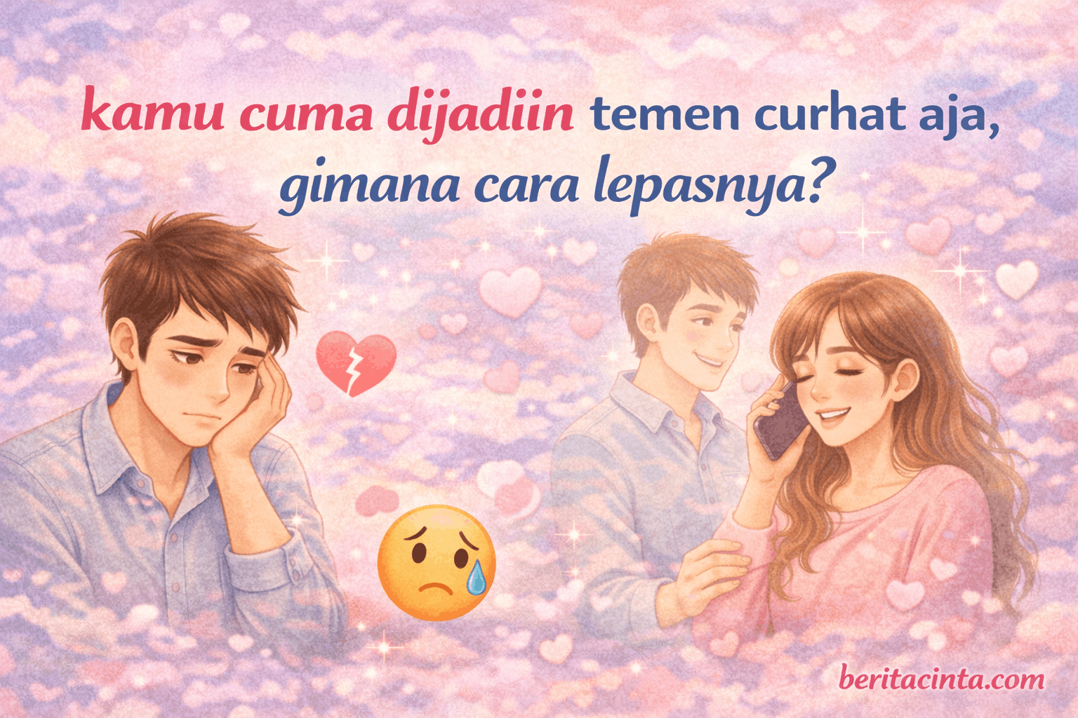 Kamu Cuma Dijadiin Temen Curhat Aja, Gimana Cara Lepasnya
