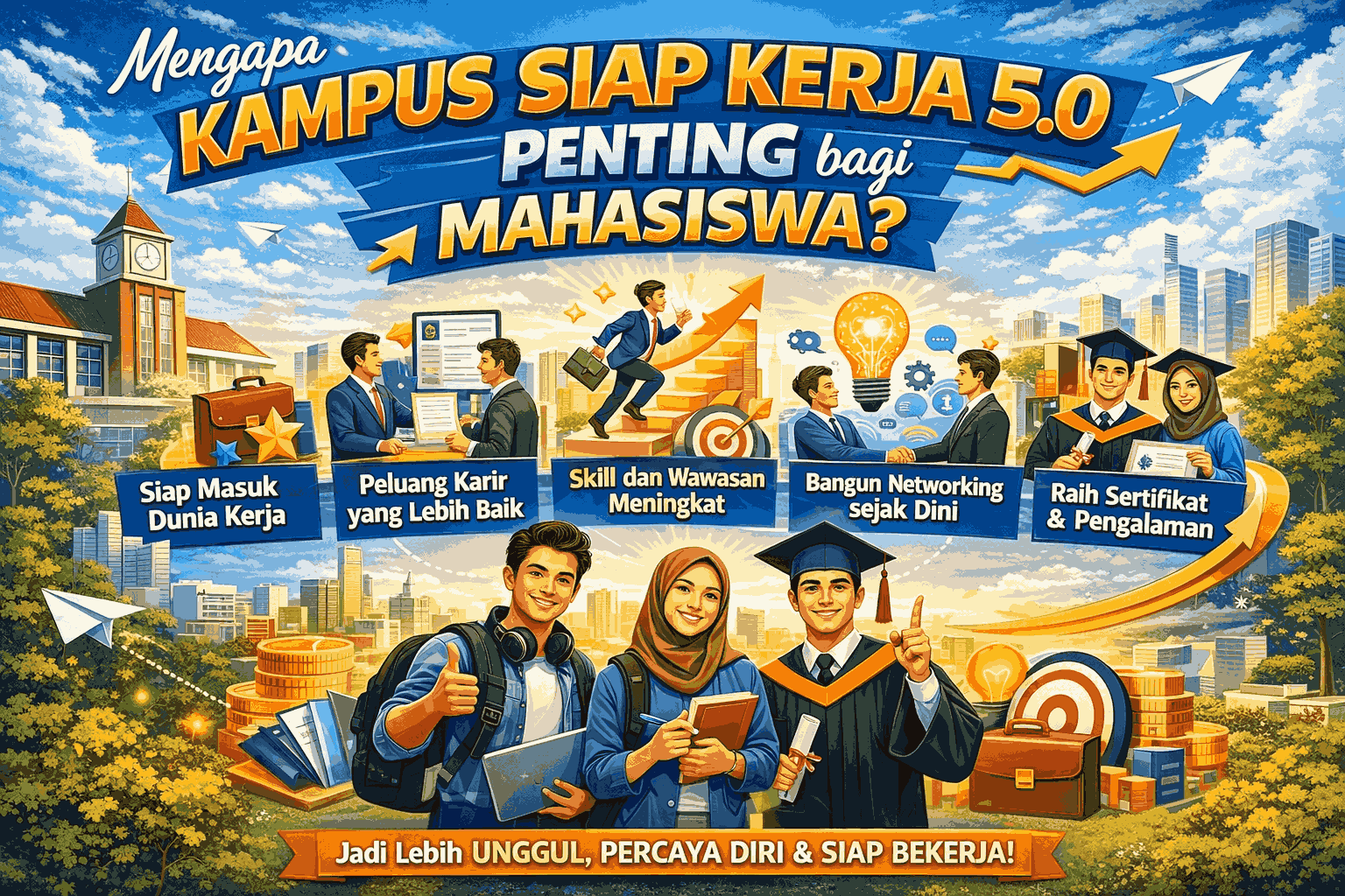 Mengapa Kampus Siap Kerja 5.0 Penting bagi Mahasiswa?