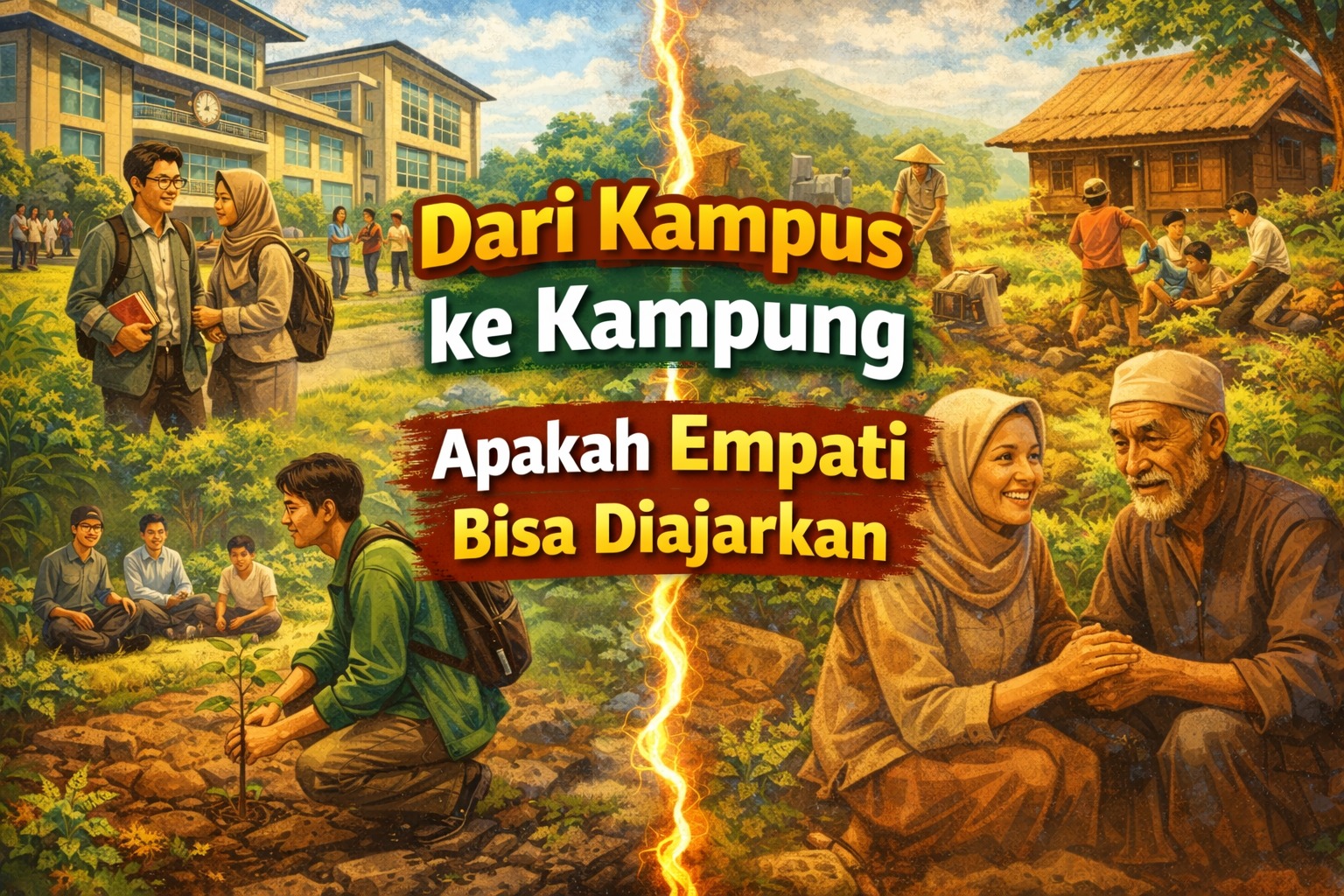 Dari Kampus ke Kampung Apakah Empati Bisa Diajarkan