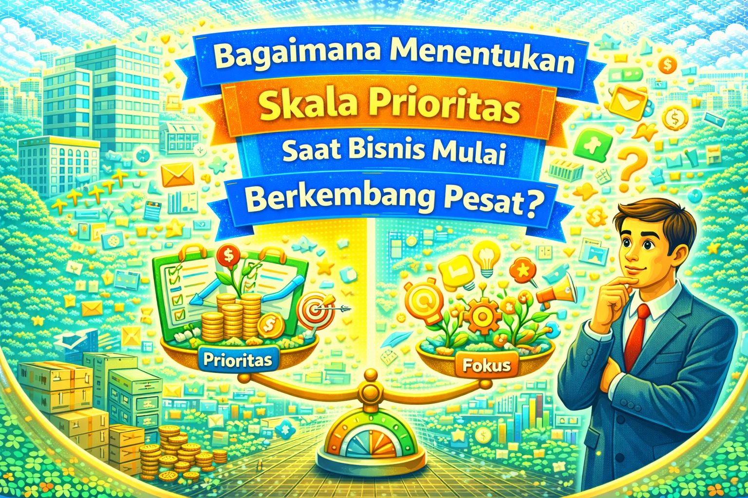 Bagaimana Menentukan Skala Prioritas Saat Bisnis Mulai Berkembang Pesat?