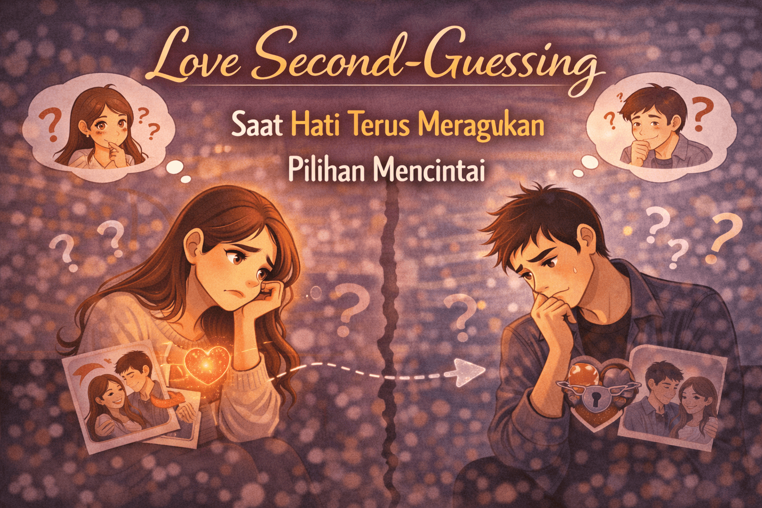 Love Second-Guessing Saat Hati Terus Meragukan Pilihan Mencintai