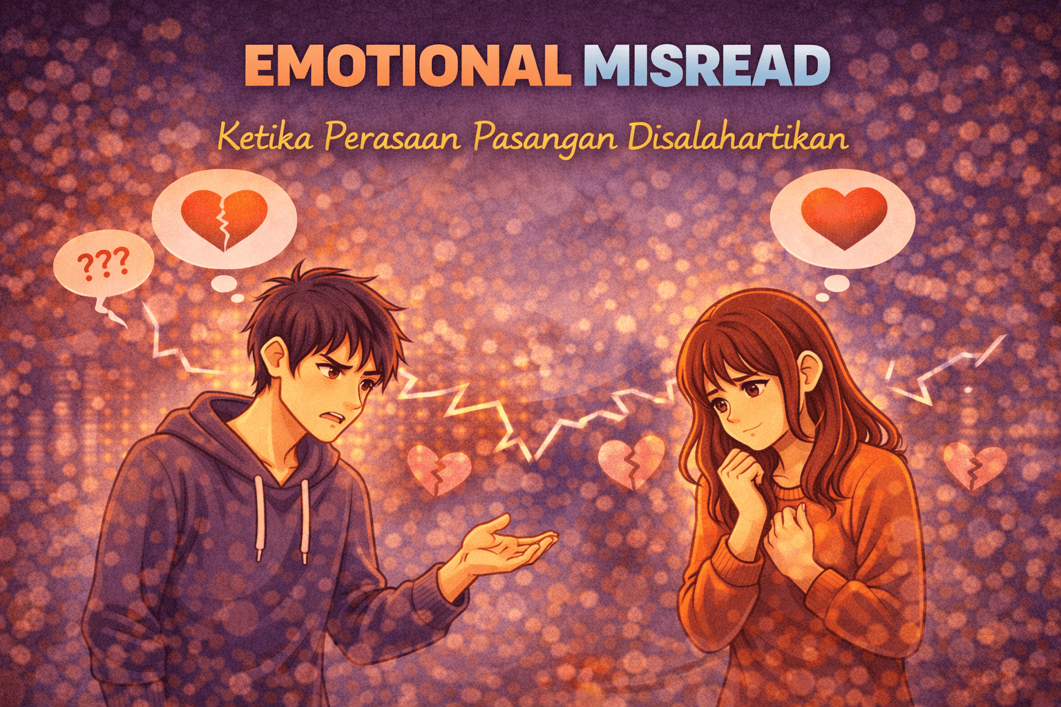 Emotional Misread Ketika Perasaan Pasangan Disalahartikan