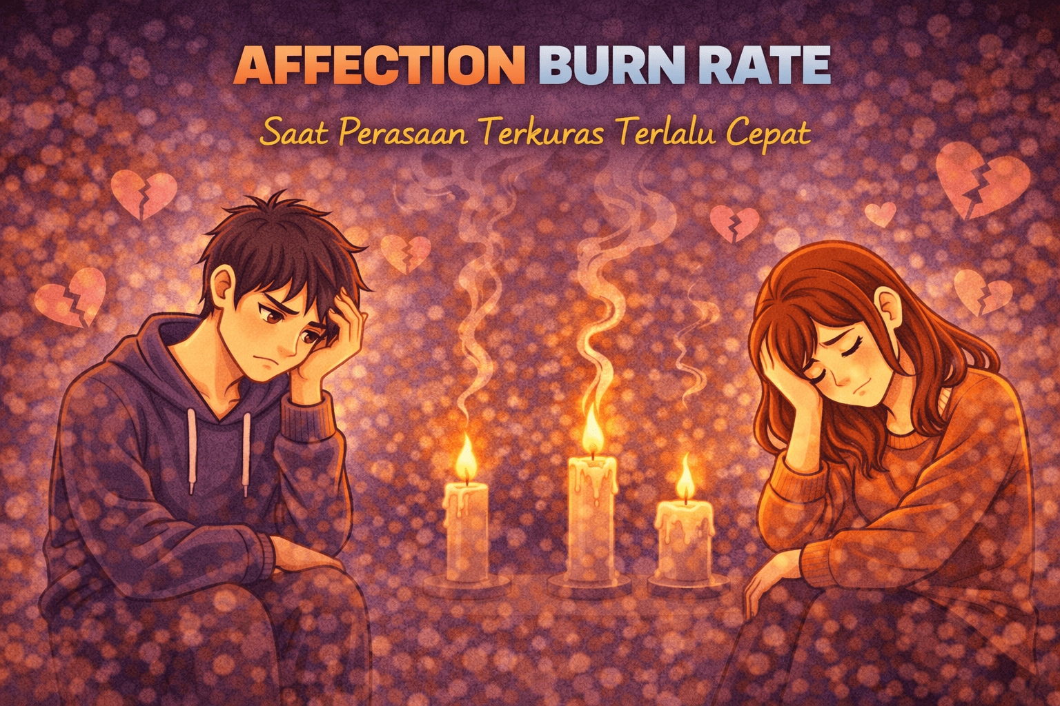 Affection Burn Rate Saat Perasaan Terkuras Terlalu Cepat